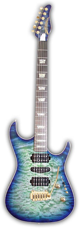 Electric Guitar (263x752), Png Download