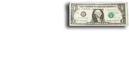 Stretch-dollars - Dollar Bill (458x267), Png Download