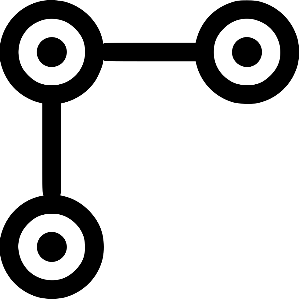 Connection Dots Three Destination Corner Connect Destiny - Circle (980x982), Png Download