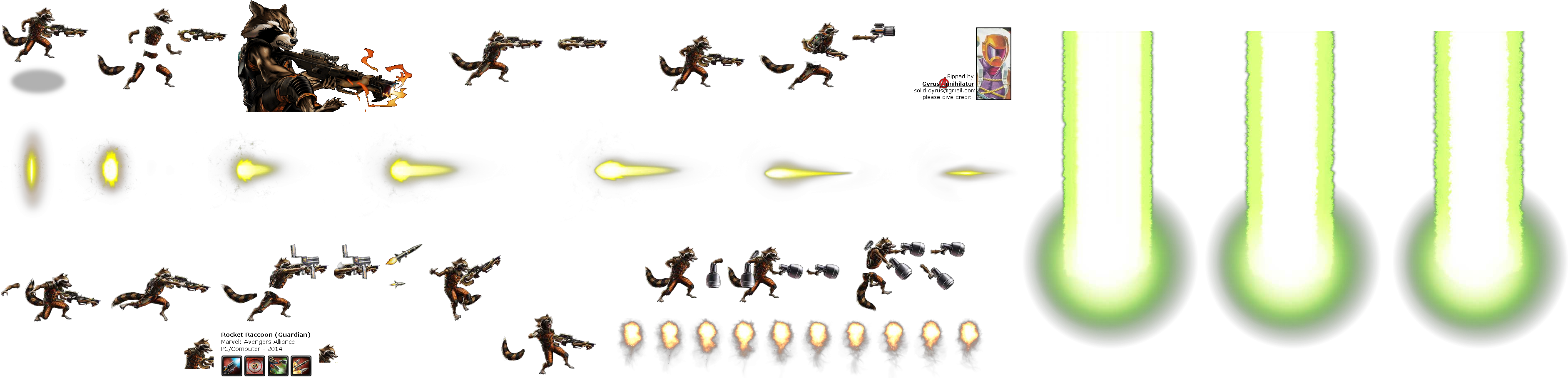 Click For Full Sized Image Rocket Raccoon - Playstation 3 (3780x915), Png Download