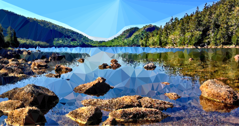Medium Image - American Lake (800x423), Png Download