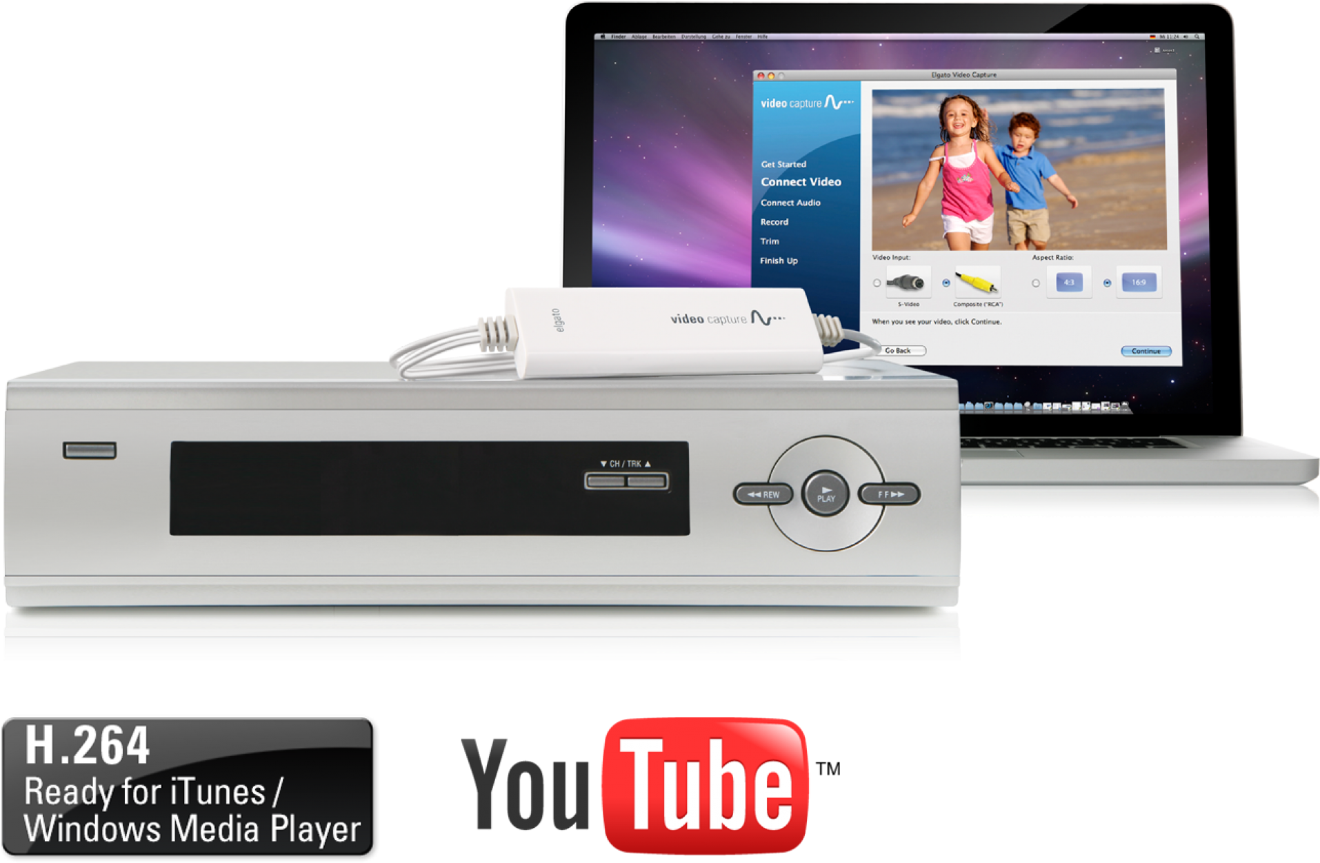 Download Hook Up Vcr To Imac Elgato 10020840 Video Capture Convert