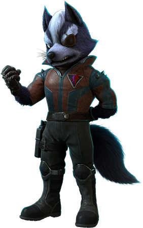 Play Star Fox's Exclusive Missions - Star Link Wolf (343x500), Png Download