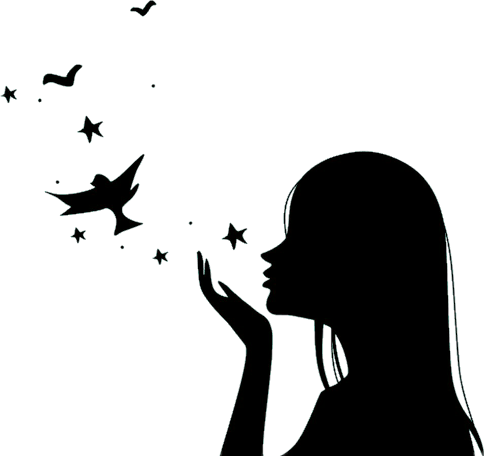 Sombra Mujer Mulher Negro Blackandwhite - Hello Goodbye: 70 Poems (950x896), Png Download