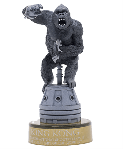Rare Bottlecap Figure Of Kong Atop Empire State Building - King Kong Empire State Building Toy (400x482), Png Download