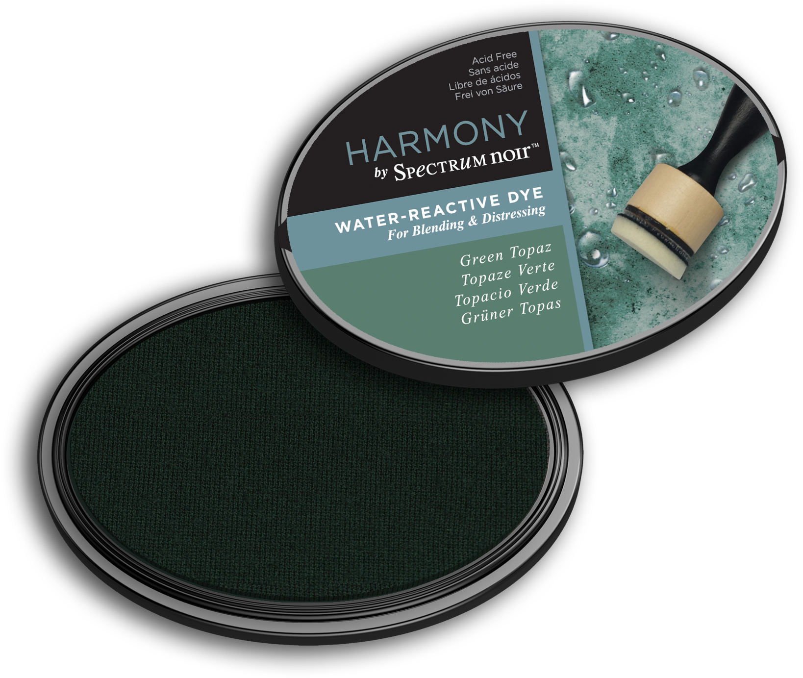 Spectrum Noir Ink Pad Harmony - Spectrum Noir Harmony Water Reactive Ink (2003x1626), Png Download