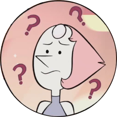 Sworn To The Sword Pearl Confused - Steven Universe Pearl Confused (375x375), Png Download