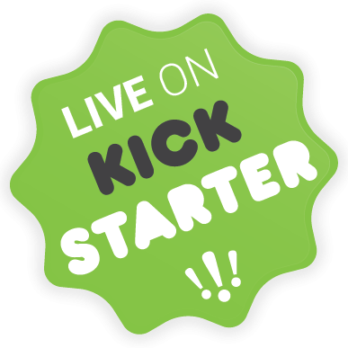 Live Now On Kickstarter - Live On Kickstarter Logo (387x387), Png Download