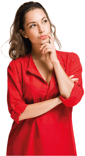 Confused Woman Png Download - Photo Shoot (286x520), Png Download