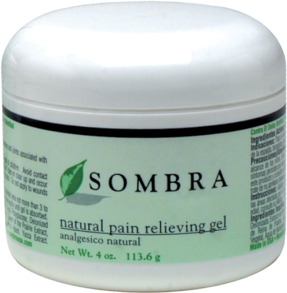 Sombra Warm Therapy - Sombra Warm Therapy Natural Pain Relieving Gel (600x608), Png Download