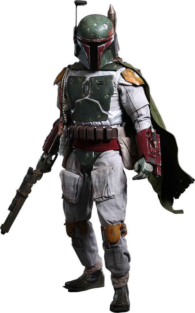 Star Wars Battlefront Boba Fett Render By Zero0kiryu-d9gey84 - Hot Toys Quarter-scale Star Wars Episode 6 / Return (626x1000), Png Download