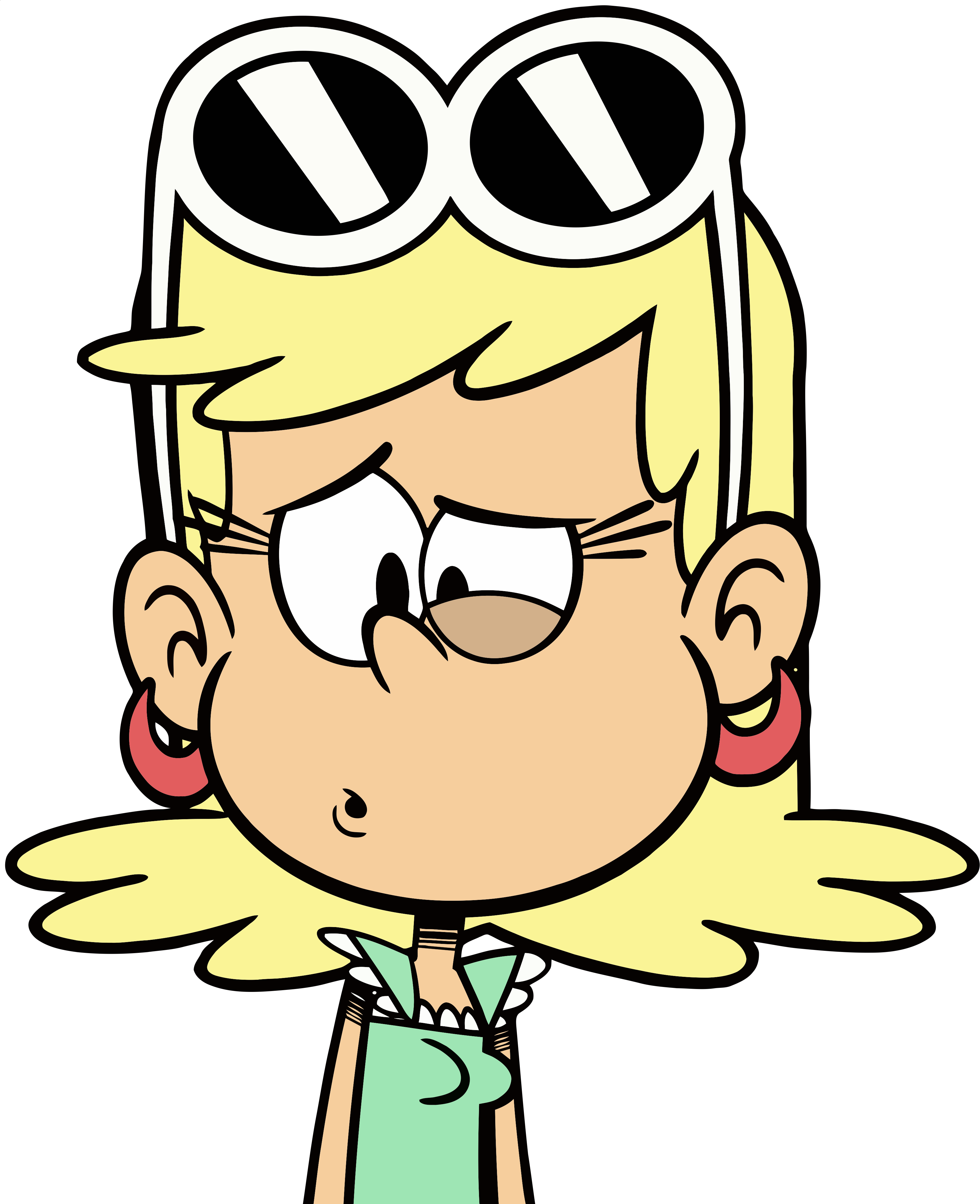 Second Oldest Loud Confused - Leni Loud (3392x4160), Png Download