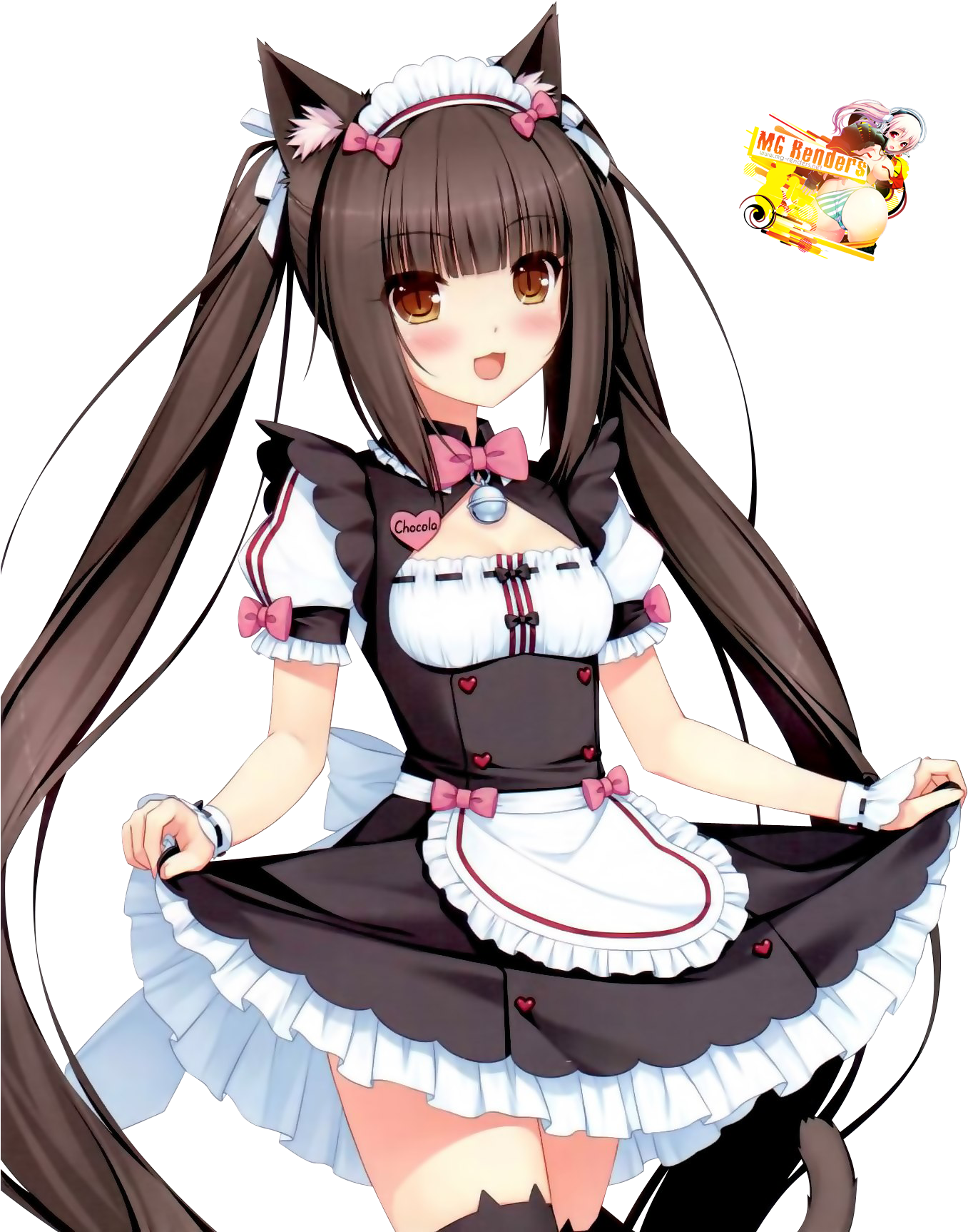 Sayori Neko Works (1363x1733), Png Download