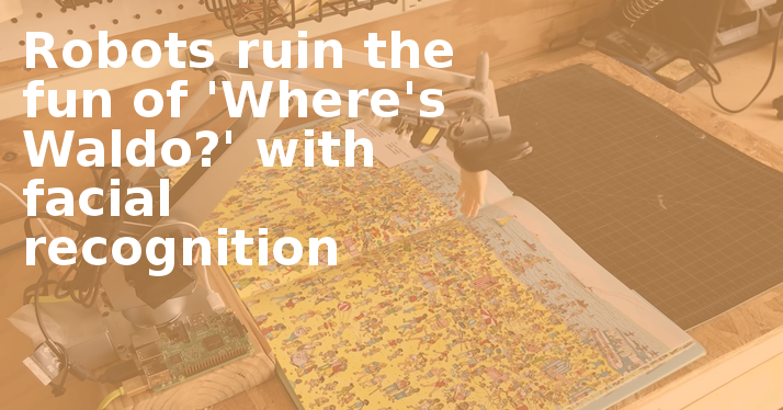 Robots Ruin The Fun Of 'where's Waldo' With Facial - Where's Wally Passport Holder And Luggage Tag (714x374), Png Download
