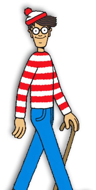 Diy Where's Wally Costume (769x630), Png Download