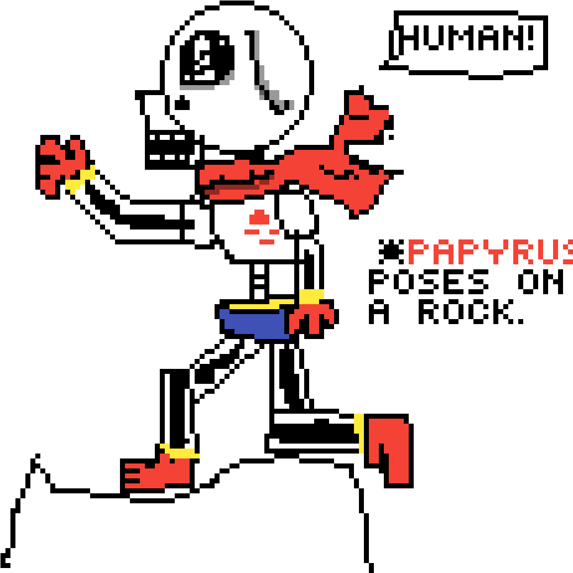 Papyrus The Skeleton Undertale - Undertale (1200x1200), Png Download