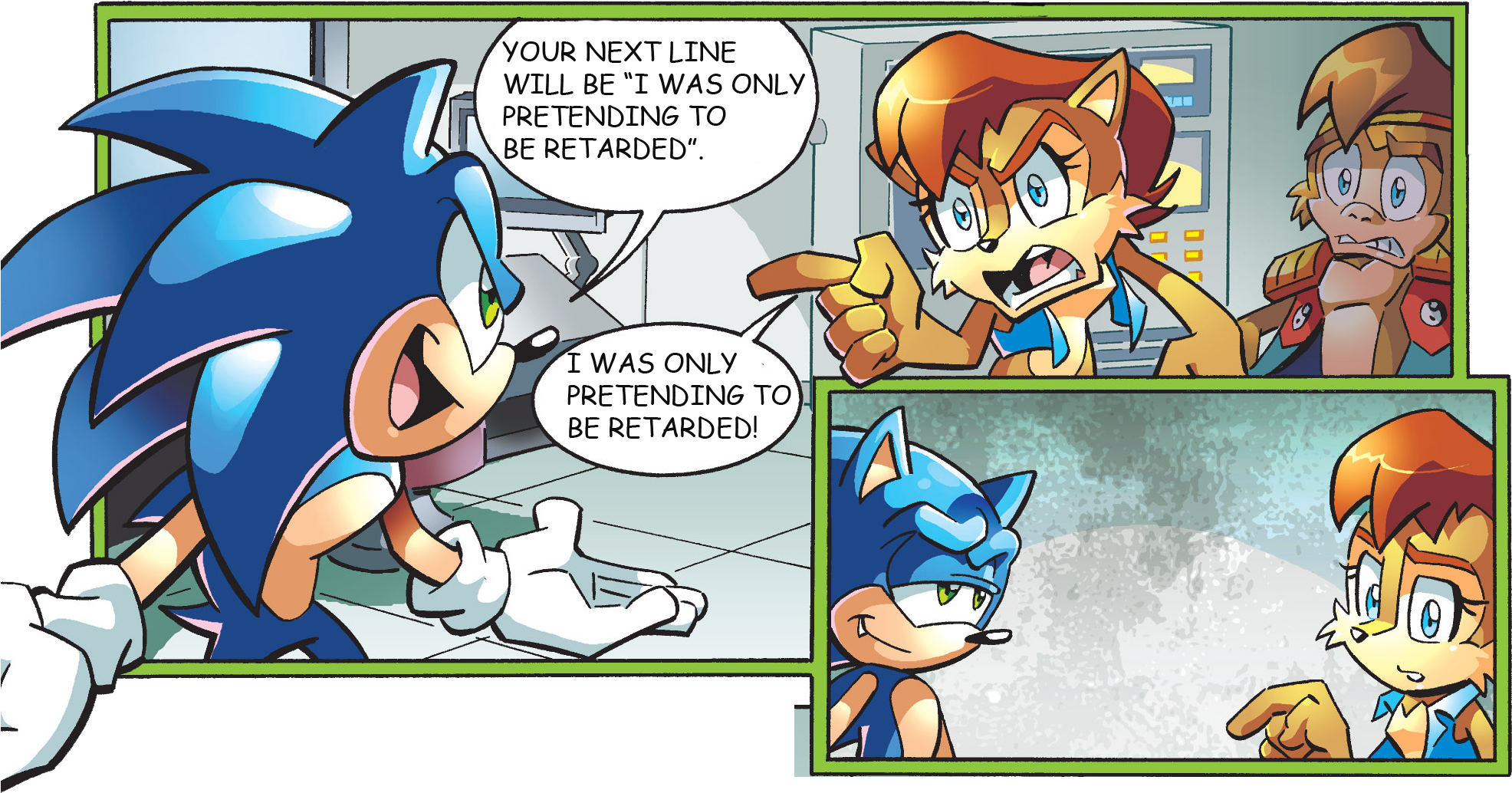 Sonic The Hedgehog "glory" Joseph Joestar Approves - Your Next Line Will Be Meme (530x302), Png Download