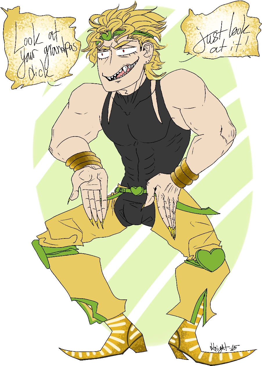 Jojo's Bizarre Adventure Dick (1045x1381), Png Download