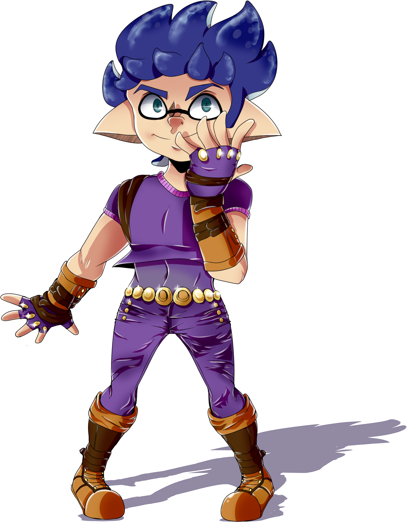 Inkling Jonathan Joestar Jojos Bizarre Adventure Know - Jojo Bizarre Adventure Inkling (2080x2080), Png Download