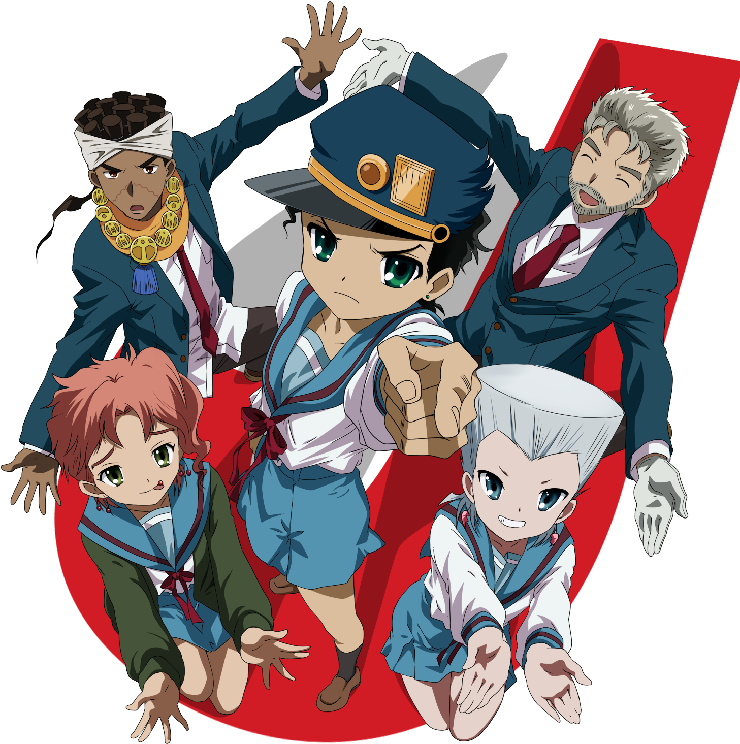 Resized To 56% Of Original - Melancholy Of Haruhi Suzumiya (1500x1500), Png Download