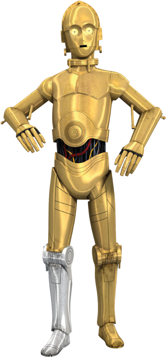Rebels C 3po - C 3po (640x1220), Png Download
