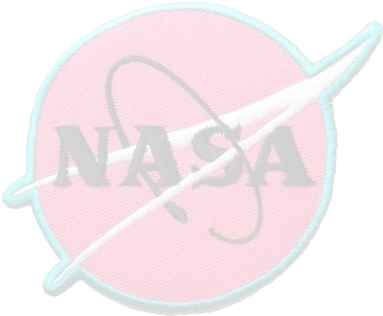 Discover And Share The Most Beautiful Images From Around - Nasa Logo Iron On Patches #pink (355x355), Png Download