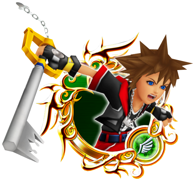 Kh 3d Sora - Kingdom Hearts Χ (647x597), Png Download