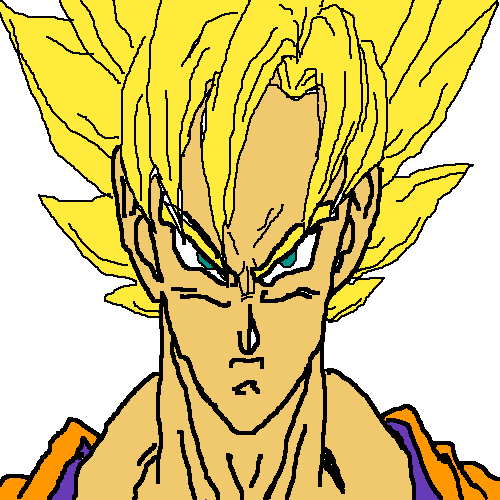Random Image From User - Super Saiyan (500x500), Png Download