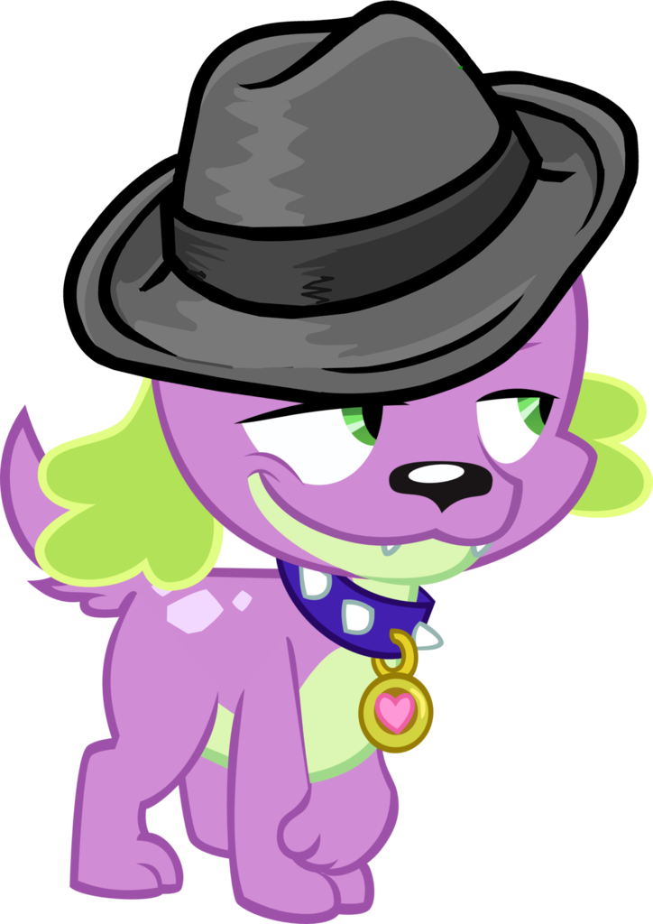 Dog, Equestria Girls, Fedora, Hat, Rainbow Rocks, Safe, - My Little Pony Equestria Girls Spike Vectors (724x1024), Png Download