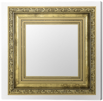 Golden Frame With Thick Border Canvas Print • Pixers® - Erika Kth: Ihre Schnsten Aufnahmen - Ihre Grten Erfolge (400x400), Png Download