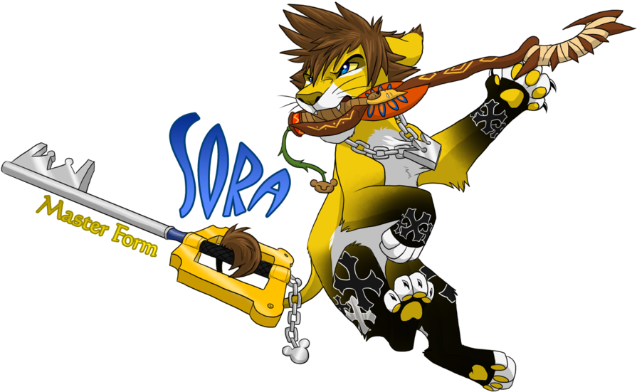 Lion Sora From Kingdom Hearts 2 Images Sora Master - Lion Sora Drive Forms (900x585), Png Download