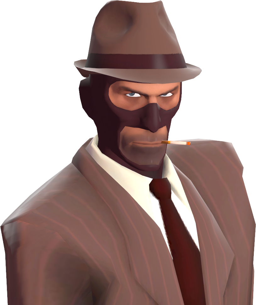 Spy With The Fancy Fedora Tf2 - Fedora Tf2 (814x970), Png Download