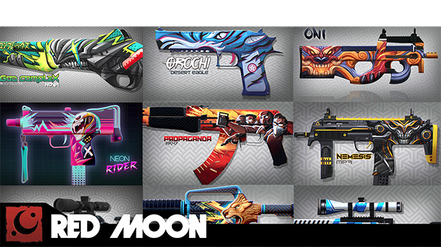 Neon Rider Ii - Dragonfire Cs Go (637x358), Png Download