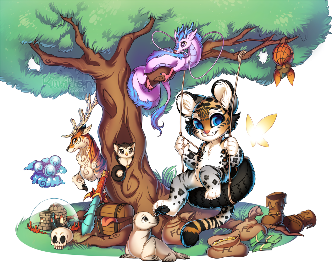 Sora - The Giving Tree (626x500), Png Download