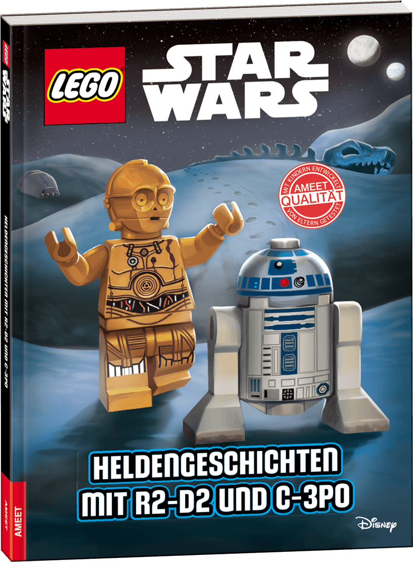"der Große Geschichtenband Zu R2 D2 Und C 3po Im Neuen - Star Wars (2232x1257), Png Download