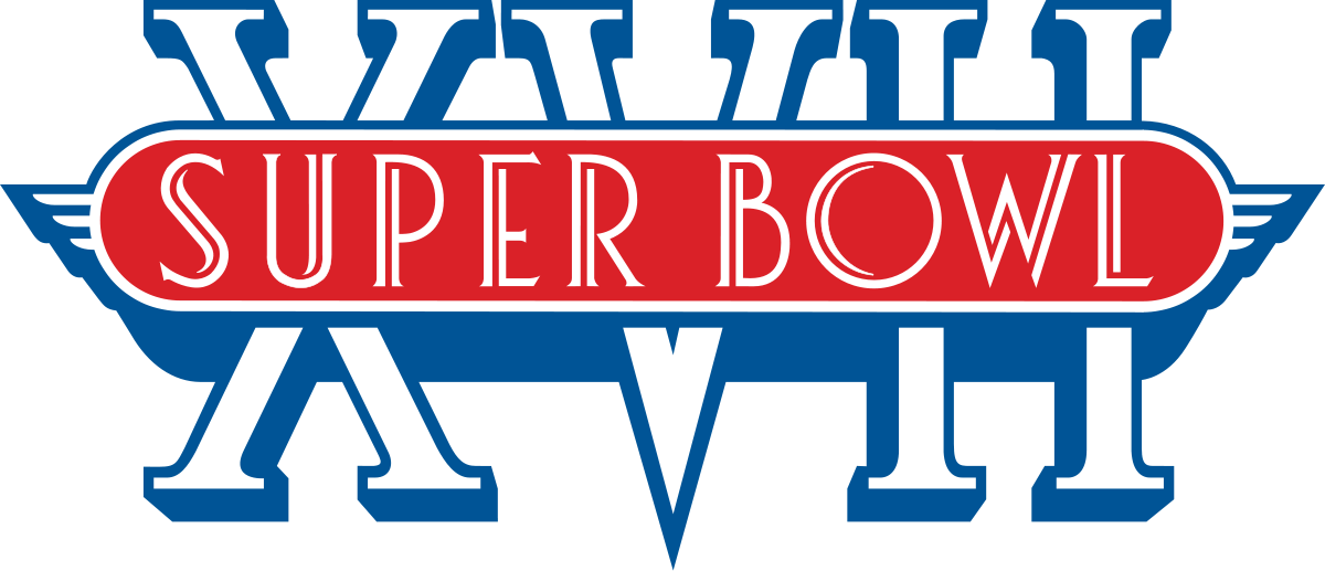 Super Bowl Xvii Logo (1200x517), Png Download
