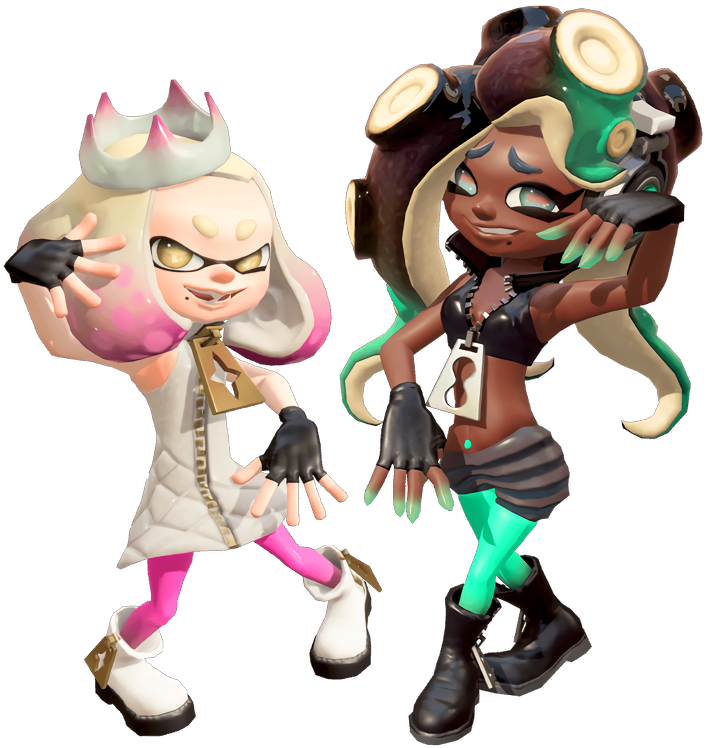 Splatoon 2 Off The Hook - Pearl From Splatoon 2 (708x748), Png Download