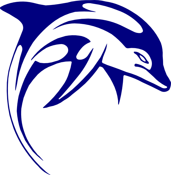 Miami Dolphins Clip Art Cliparts Co Lzck3n Clipart - Dolphin Clipart (582x596), Png Download