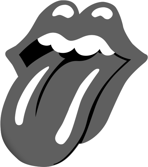Tongue Rolling Replica - Rollings Stones Album Cover (523x599), Png Download