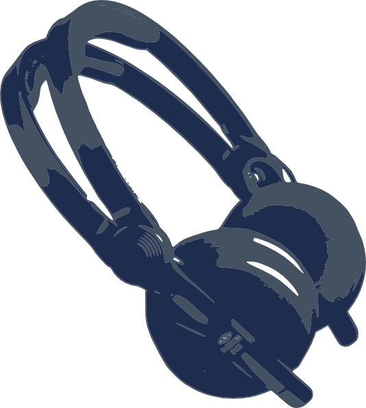 Headphone Clipart Png Transparent (534x596), Png Download
