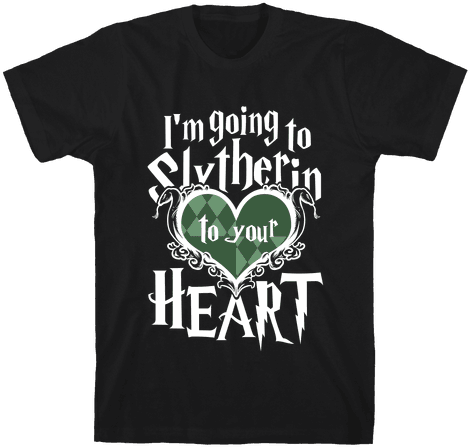 I'm Going To Slytherin To Your Heart Mens T-shirt - Tom Petty Hollywood Bowl T Shirt (484x484), Png Download