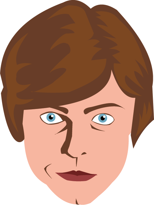 Stormtrooper Esb-boba Luke - Cartoon (522x698), Png Download