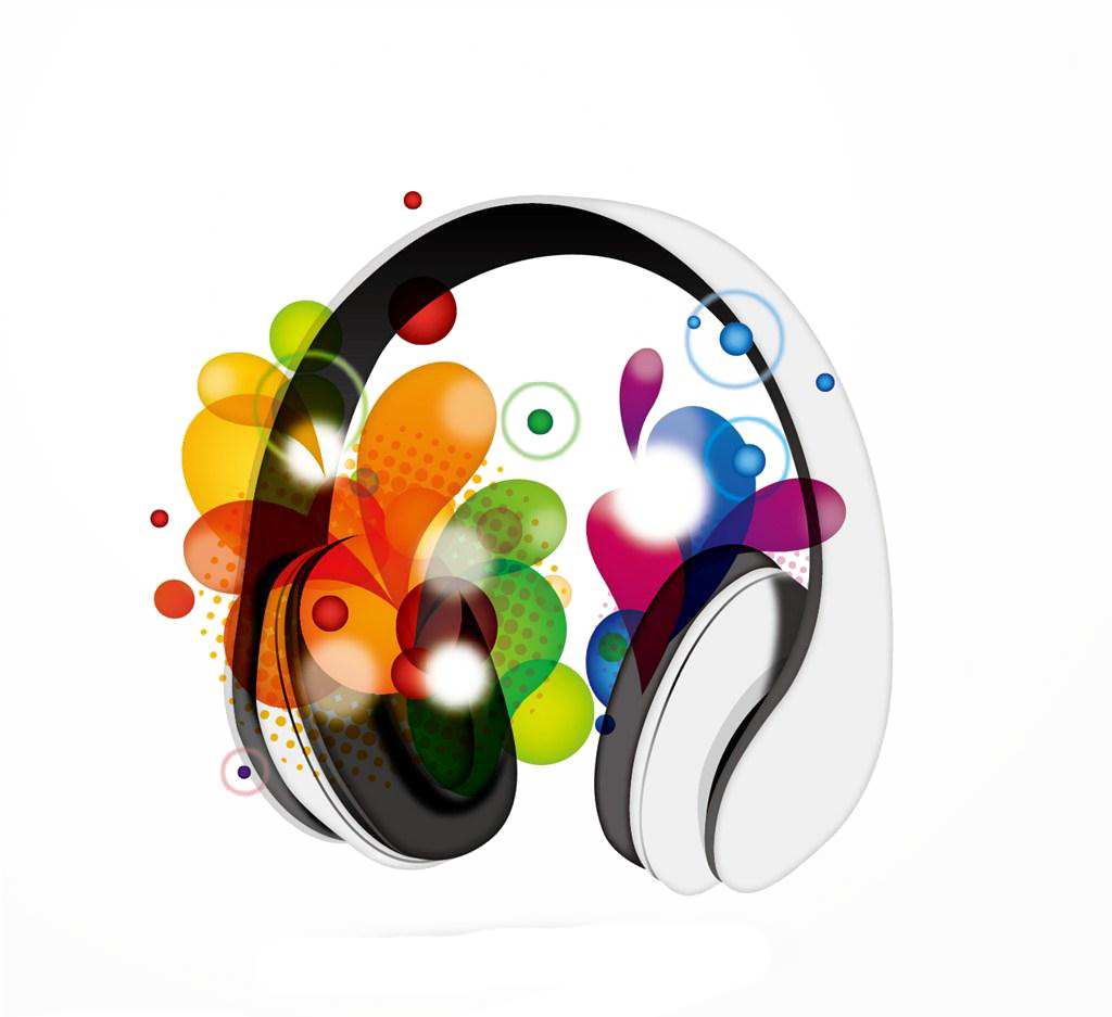 Free Music Clip Art Color Headphones Transprent - Dj Sagar Cg Song (1024x937), Png Download