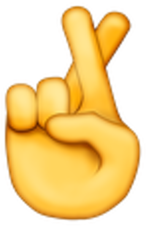 Crossed Arms Emoji Png - Fingers Crossed Emoji (800x800), Png Download