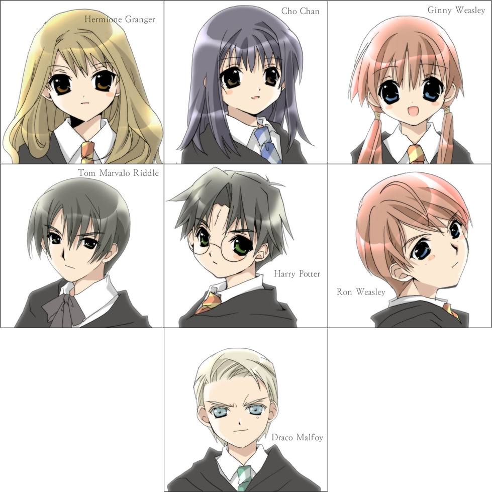 If Harry Potter Was An Anime Series - Harry Potter Chibi Cute (979x979), Png Download