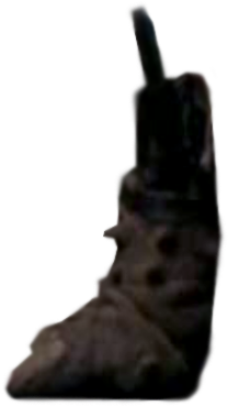 Troll Leg - Wiki (357x434), Png Download
