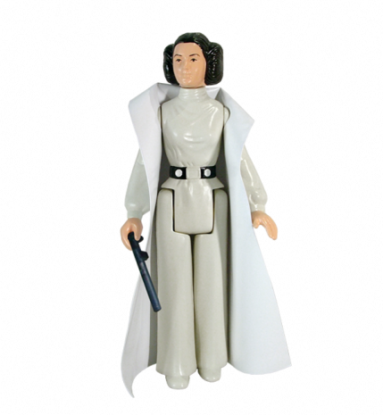 Princess Leia Action Figure Star Wars (429x465), Png Download