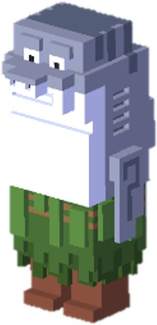 Shark Man Maui - Disney Crossy Road Maui (368x712), Png Download