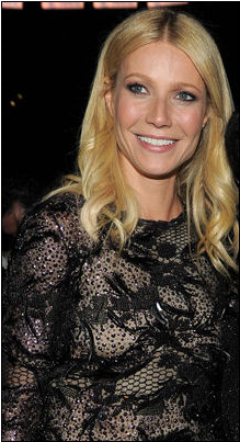 2011 Grammys Hair Gwyneth Paltrow - Gwyneth Paltrow Grammys 2011 (500x402), Png Download