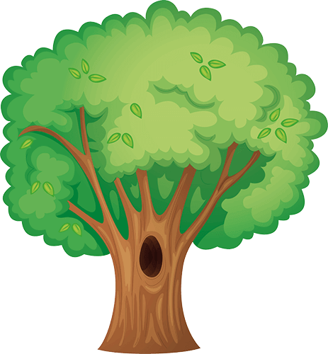 Arboles De La Naturaleza (463x500), Png Download